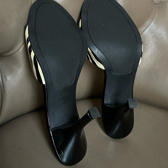 Rampage Zebra Porsha Sandal Heel - Picture 8 of 9